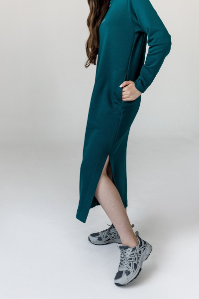 Платье JoEmber 11 изумруд - фото 5