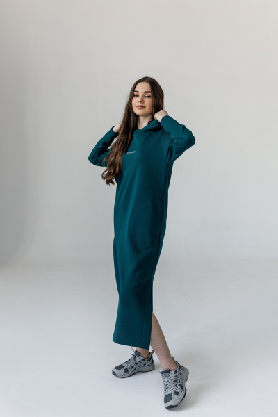 Платье JoEmber 11 изумруд - фото 4