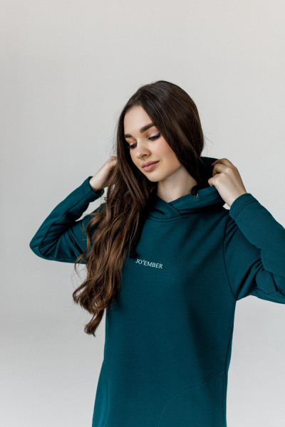 Платье JoEmber 11 изумруд - фото 3