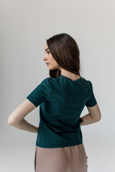 Футболка JoEmber 27 зеленый - фото 5