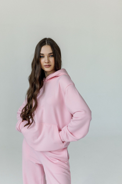 Брюки, худи JoEmber 23 розовый - фото 8