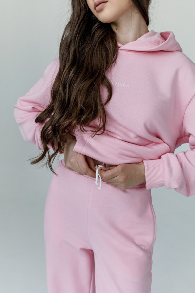 Брюки, худи JoEmber 23 розовый - фото 6