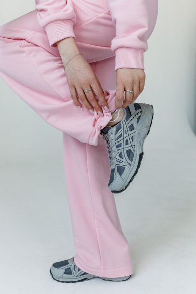 Брюки, худи JoEmber 23 розовый - фото 2