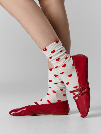 Носки Mark Formelle 217K-3287/25217K молочный_рис.3287 - фото 4