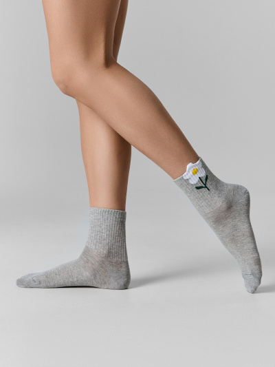 Носки Mark Formelle 279K-2758/24279K серый_меланж_рис.2758 - фото 1