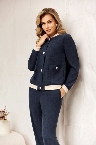 Брюки, бомбер AGATTI 5992 синий - фото 2