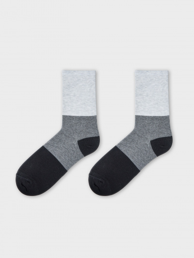 Носки Mark Formelle 430K-3383/B3-25430K св.серый_меланж_рис.3383 - фото 1