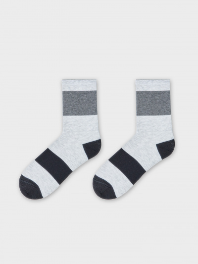 Носки Mark Formelle 430K-3384/B3-25430K св.серый_меланж_рис.3384 - фото 1