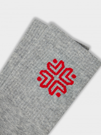 Носки Mark Formelle 559U-3237/25559U серый_меланж_рис.3237 - фото 1