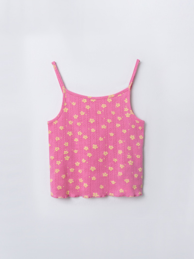 Топ, шорты Mark Formelle 567766/25-40461ПП-1 цветочки_на_розовом - фото 3