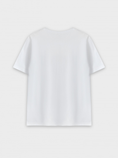 Футболка, шорты Mark Formelle 591051/25-5876ПП-0 белый_боксерские_перчатки_на_черном_3_сл_на_пол - фото 5