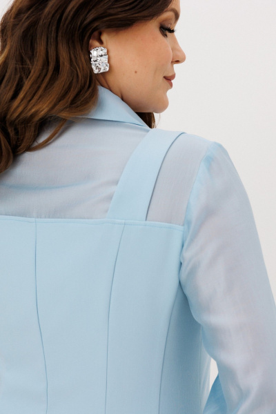 Платье ANIDEN 715-3 голубой - фото 13