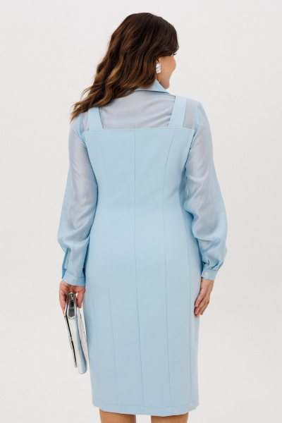 Платье ANIDEN 715-3 голубой - фото 12