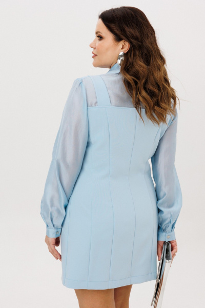 Платье ANIDEN 718-2 голубой - фото 11