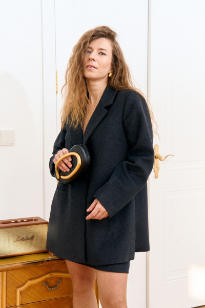 Жакет FAMA 24122 графит - фото 9