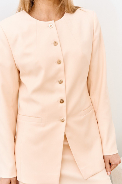 Жакет FAMA 24123 персик - фото 2