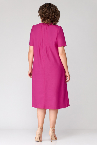Платье Мишель стиль 1115-2 фуксия - фото 7