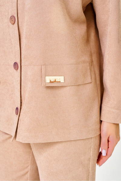 Брюки, рубашка VIPPRIMO 125 пыльный-беж - фото 13