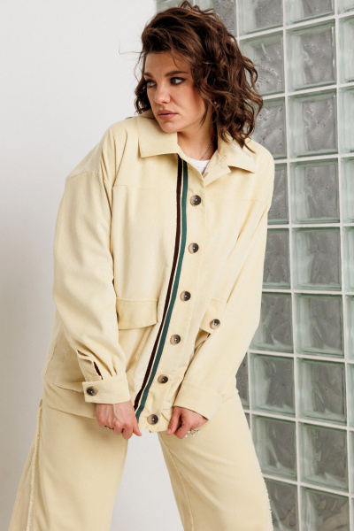 Бомбер BegiModa 2017 банан - фото 8