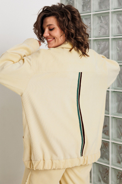 Бомбер BegiModa 2017 банан - фото 4