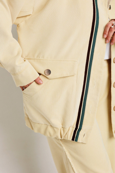 Бомбер BegiModa 2017 банан - фото 7