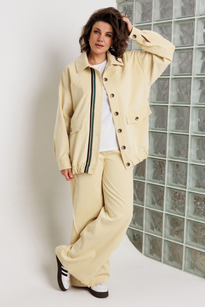 Бомбер BegiModa 2017 банан - фото 1