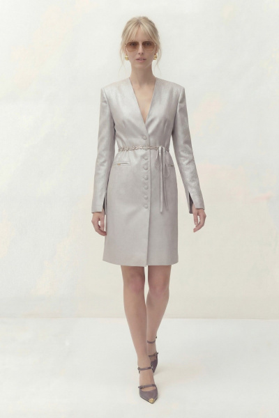 Платье Lokka 1834 жемчужно-серый - фото 6