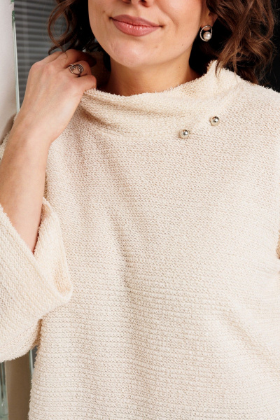 Свитшот BegiModa 4165 топленое_молоко - фото 6