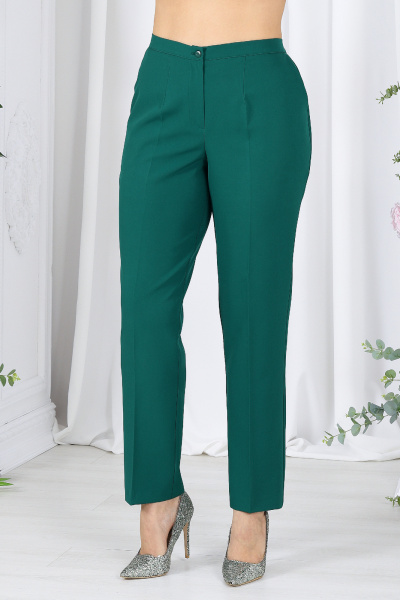 Блуза, брюки, кардиган Ninele 6038 изумруд - фото 14