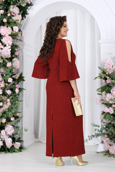 Платье Ninele 6083 красный - фото 8