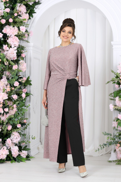 Брюки, туника Ninele 6084 пудра - фото 6
