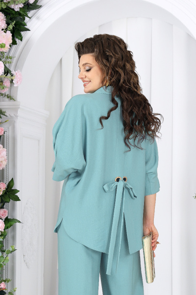 Блуза, брюки Ninele 6102 морской - фото 6