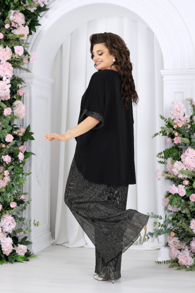 Блуза, брюки Ninele 6104 черный - фото 8