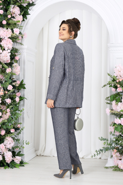 Брюки, джемпер, жакет Ninele 7463 джинсовый - фото 10