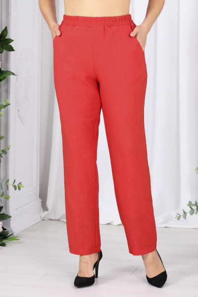 Брюки, джемпер, жакет Ninele 7492 алый - фото 14