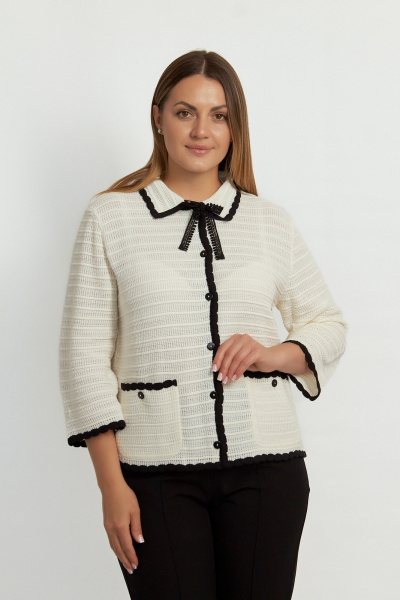 Жакет Belange 2778 молочный - фото 7