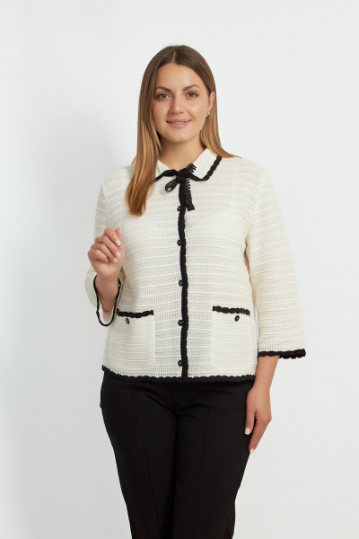 Жакет Belange 2778 молочный - фото 6