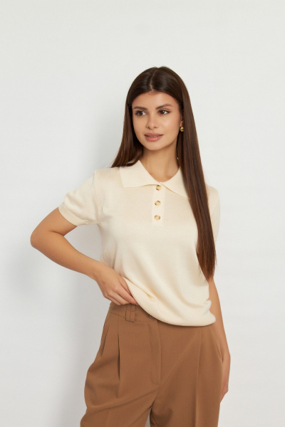 Джемпер Belange 3579 экрю - фото 7