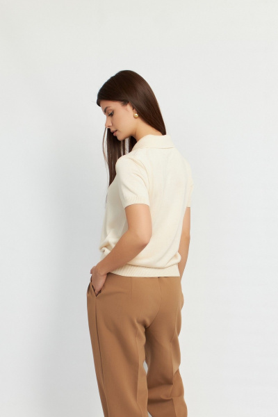 Джемпер Belange 3579 экрю - фото 5