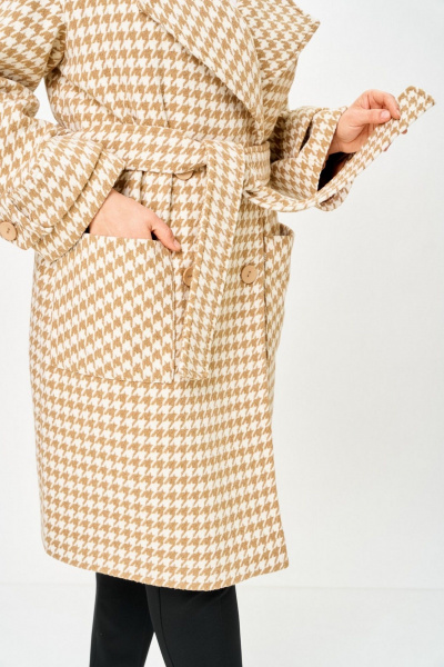 Пальто Svetlana-Style 1687 бежевый - фото 7