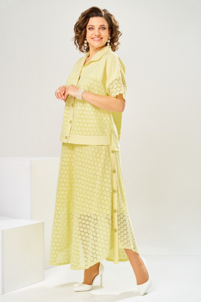 Жакет, юбка Romanovich Style 2-2904 желтый - фото 3