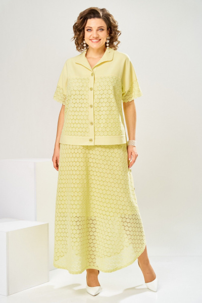 Жакет, юбка Romanovich Style 2-2904 желтый - фото 1