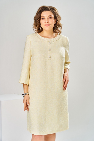 Платье Romanovich Style 1-2589 молочный - фото 5