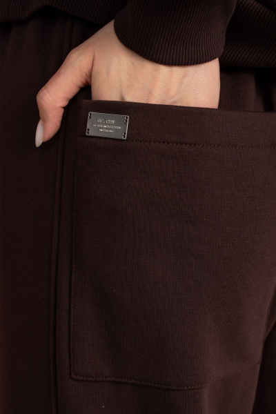 Брюки, джемпер Luna М-279 шоколадный - фото 6