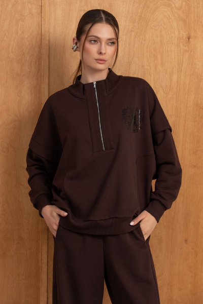 Брюки, джемпер, жилет Luna М-280 - фото 15