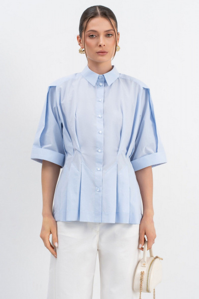 Рубашка Luna М-282 голубой - фото 1