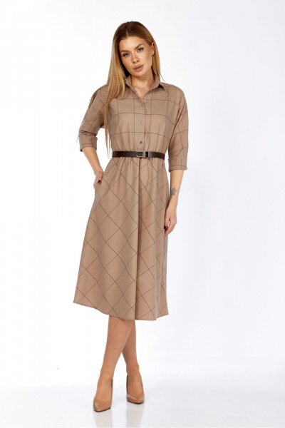 Платье iLOKA 25ILci1 капучино - фото 1