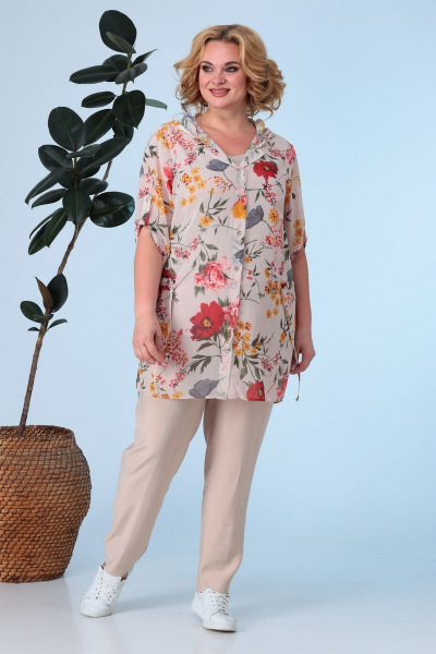 Блуза, брюки, топ Anastasia 640 - фото 3