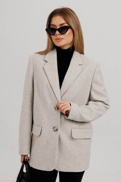 Жакет Faufilure C591 бежевый - фото 1