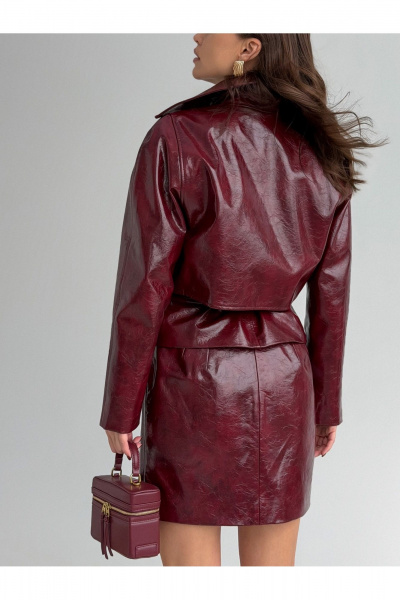 Жакет DAVA 3141 бордо - фото 12